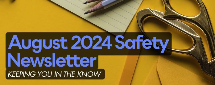 Safety & Security Smore August 2024